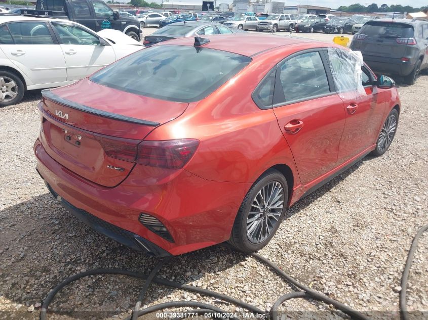 2023 Kia Forte Gt-Line VIN: 3KPF54ADXPE589659 Lot: 39381771