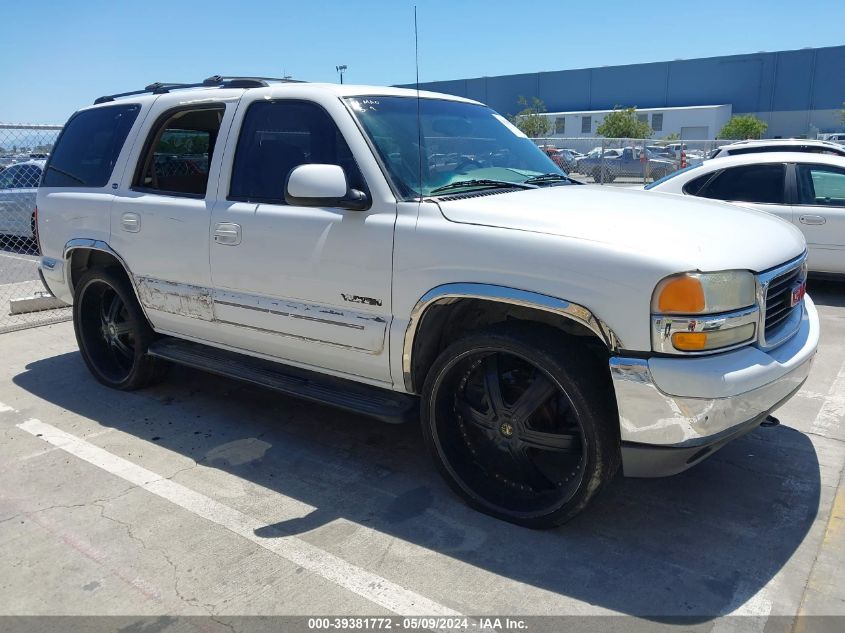 2002 GMC Yukon Sle VIN: 1GKEC13V32R216888 Lot: 39381772