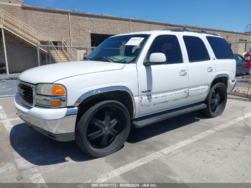 2002 GMC Yukon Sle VIN: 1GKEC13V32R216888 Lot: 39381772