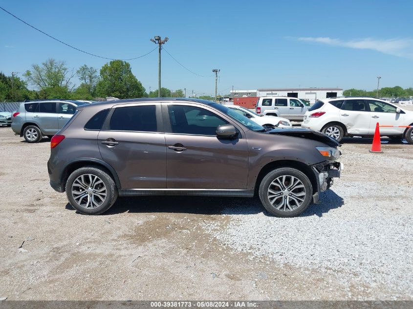 2017 Mitsubishi Outlander Sport 2.0 Es VIN: JA4AP3AU4HZ003942 Lot: 39381773