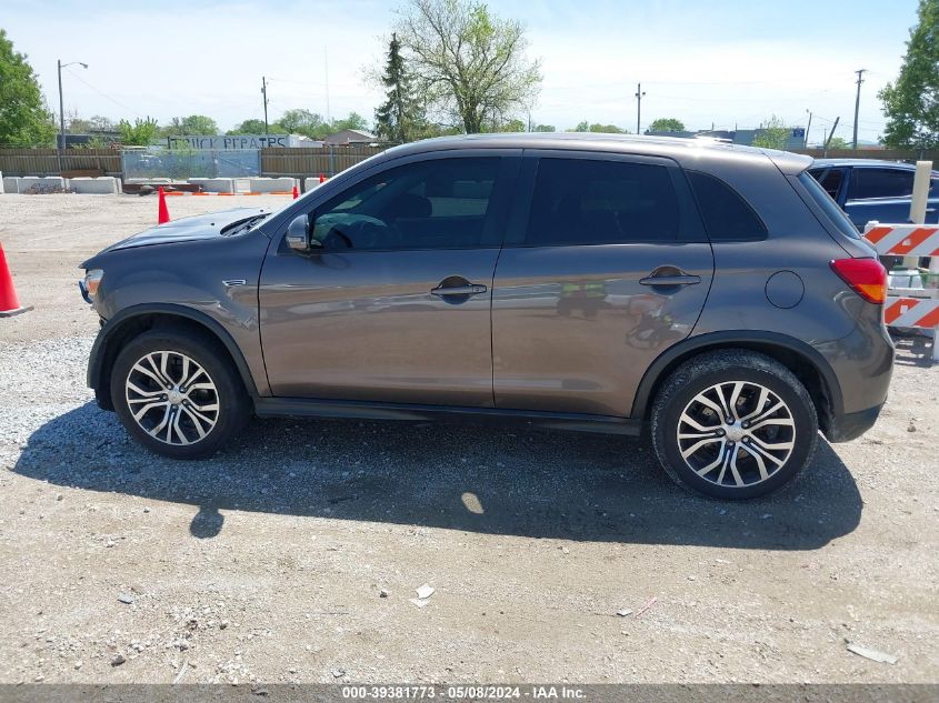 2017 Mitsubishi Outlander Sport 2.0 Es VIN: JA4AP3AU4HZ003942 Lot: 39381773