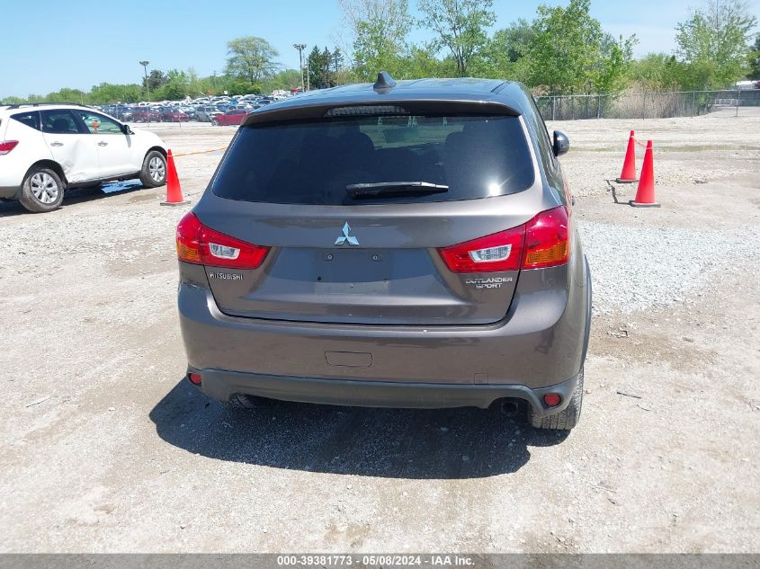 2017 Mitsubishi Outlander Sport 2.0 Es VIN: JA4AP3AU4HZ003942 Lot: 39381773