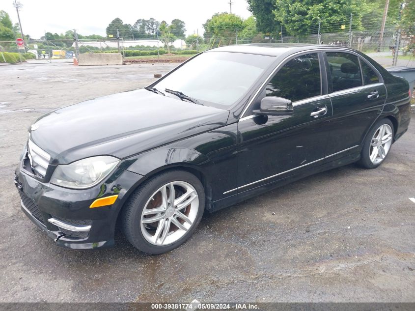 2013 Mercedes-Benz C 250 Luxury/Sport VIN: WDDGF4HB0DR251375 Lot: 39381774