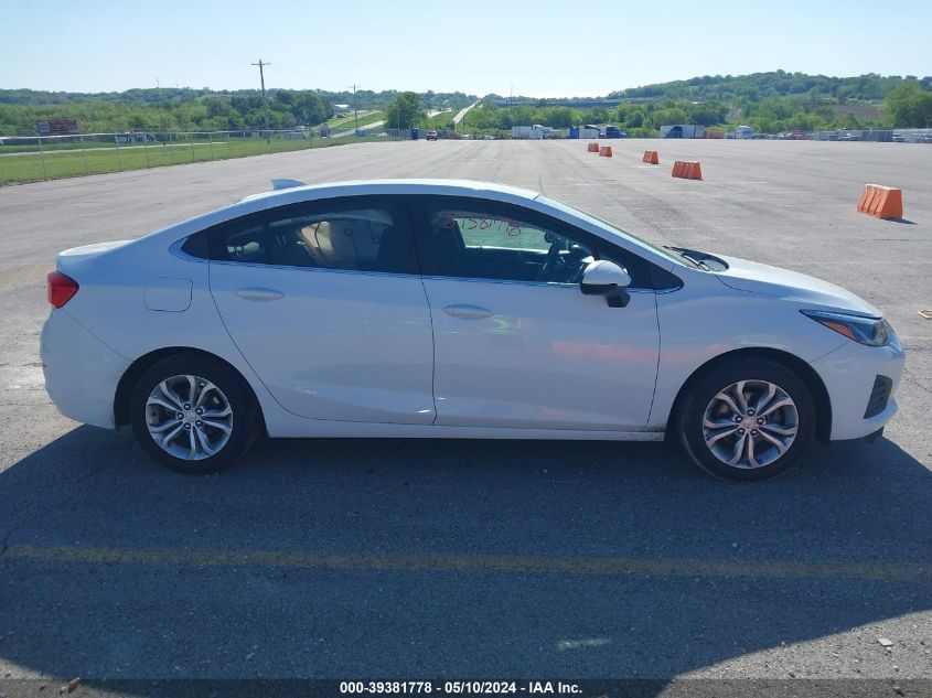 2019 Chevrolet Cruze Lt VIN: 1G1BE5SMXK7146223 Lot: 39381778