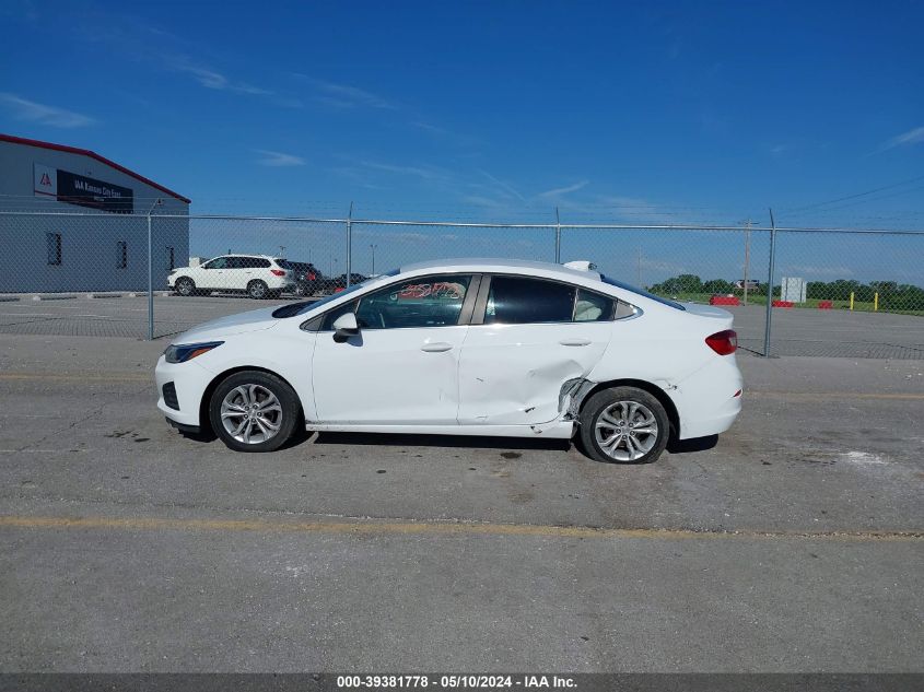 2019 Chevrolet Cruze Lt VIN: 1G1BE5SMXK7146223 Lot: 39381778