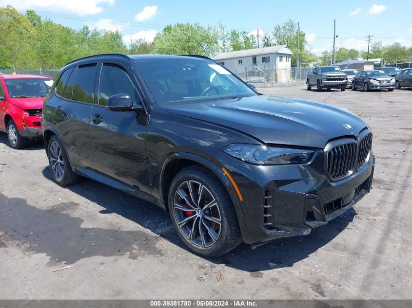 2024 BMW X5 xDrive40I VIN: 5UX23EU00R9T05643 Lot: 39381780