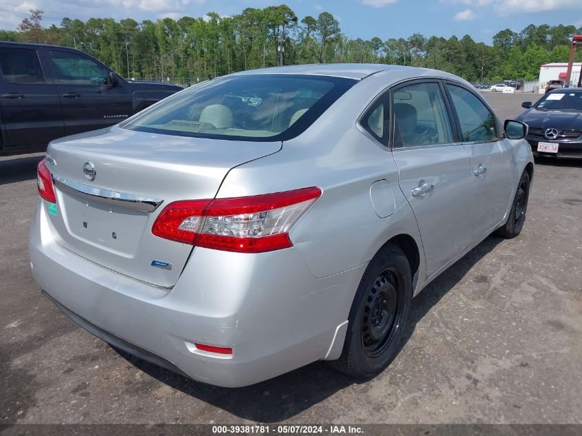 2013 Nissan Sentra S VIN: 3N1AB7AP8DL767819 Lot: 39381781