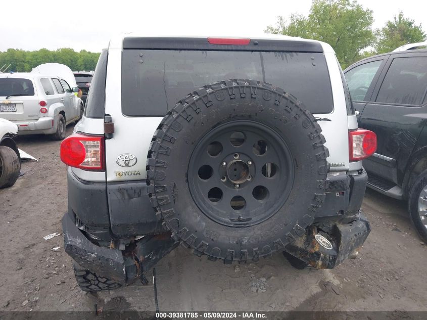 2007 Toyota Fj Cruiser VIN: JTEBU11FX70032031 Lot: 39381785