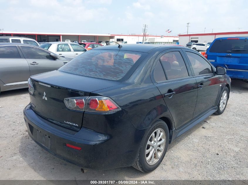 2014 Mitsubishi Lancer Es VIN: JA32U2FU0EU008620 Lot: 39381787