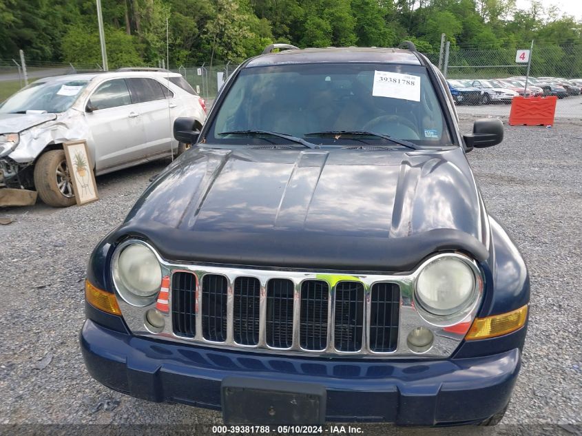 2006 Jeep Liberty Limited Edition VIN: 1J4GL58K56W162361 Lot: 39381788