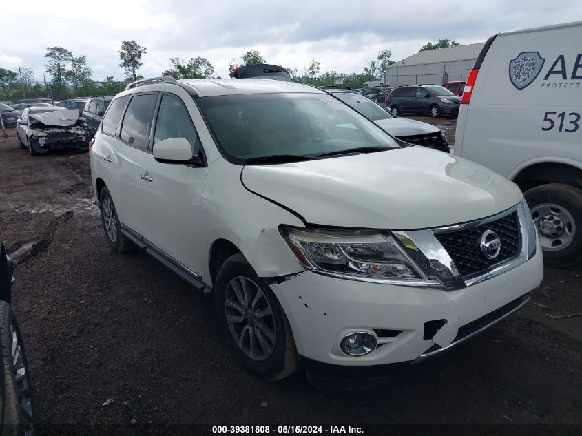 2013 Nissan Pathfinder S/Sv/Sl/Platinum VIN: 5N1AR2MM4DC622703 Lot: 39381808