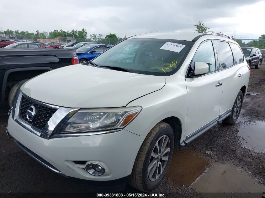 2013 Nissan Pathfinder S/Sv/Sl/Platinum VIN: 5N1AR2MM4DC622703 Lot: 39381808