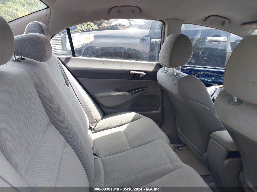 2009 Honda Civic Lx VIN: 2HGFA16539H538363 Lot: 39381810