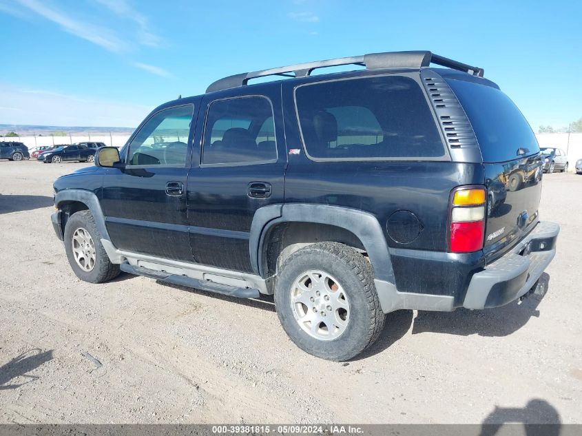 2006 Chevrolet Tahoe Z71 VIN: 1GNEK13T66R101387 Lot: 39381815