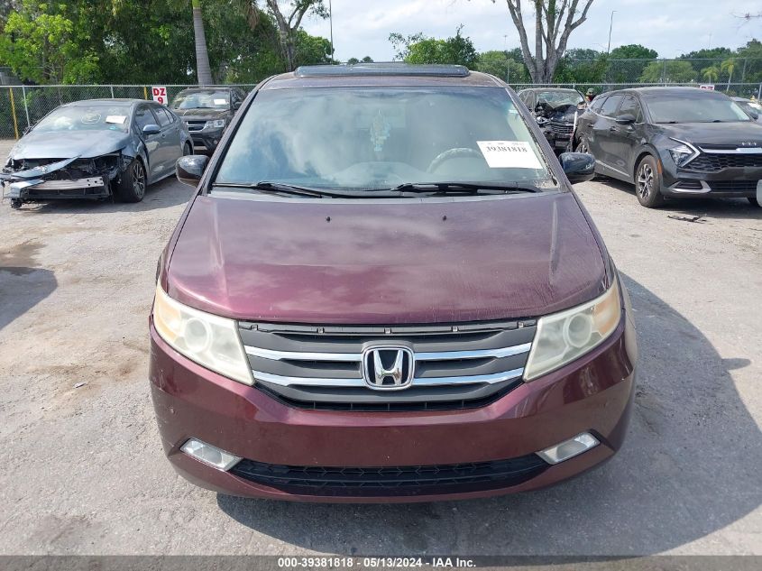 2012 Honda Odyssey Touring/Touring Elite VIN: 5FNRL5H92CB138420 Lot: 39381818