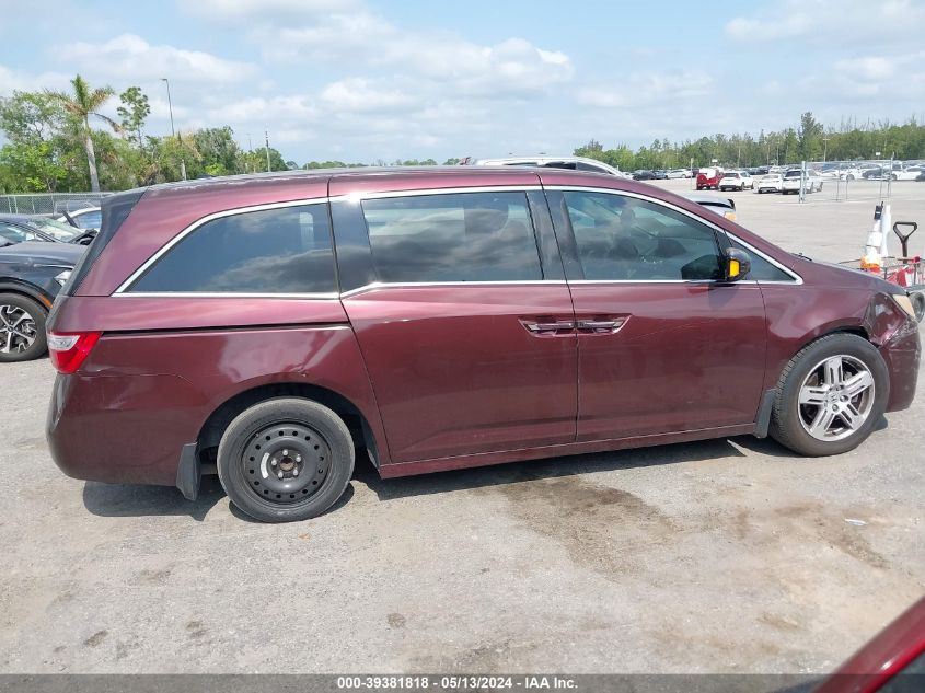 2012 Honda Odyssey Touring/Touring Elite VIN: 5FNRL5H92CB138420 Lot: 39381818