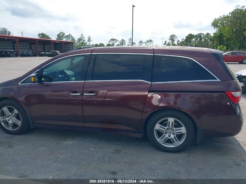 2012 Honda Odyssey Touring/Touring Elite VIN: 5FNRL5H92CB138420 Lot: 39381818