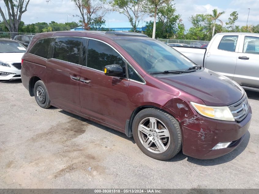 2012 Honda Odyssey Touring/Touring Elite VIN: 5FNRL5H92CB138420 Lot: 39381818