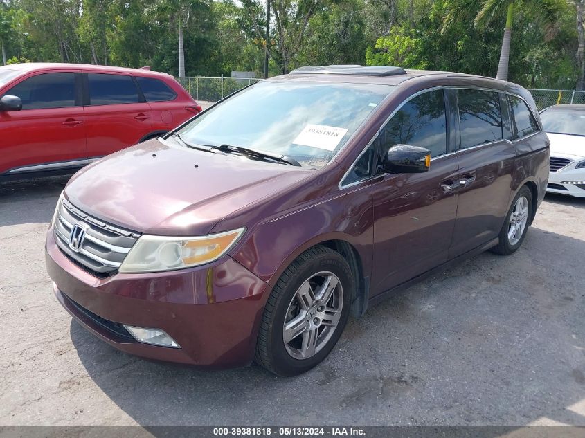 2012 Honda Odyssey Touring/Touring Elite VIN: 5FNRL5H92CB138420 Lot: 39381818