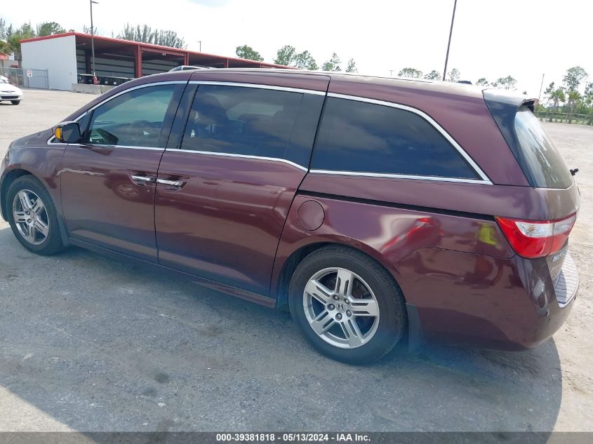 2012 Honda Odyssey Touring/Touring Elite VIN: 5FNRL5H92CB138420 Lot: 39381818