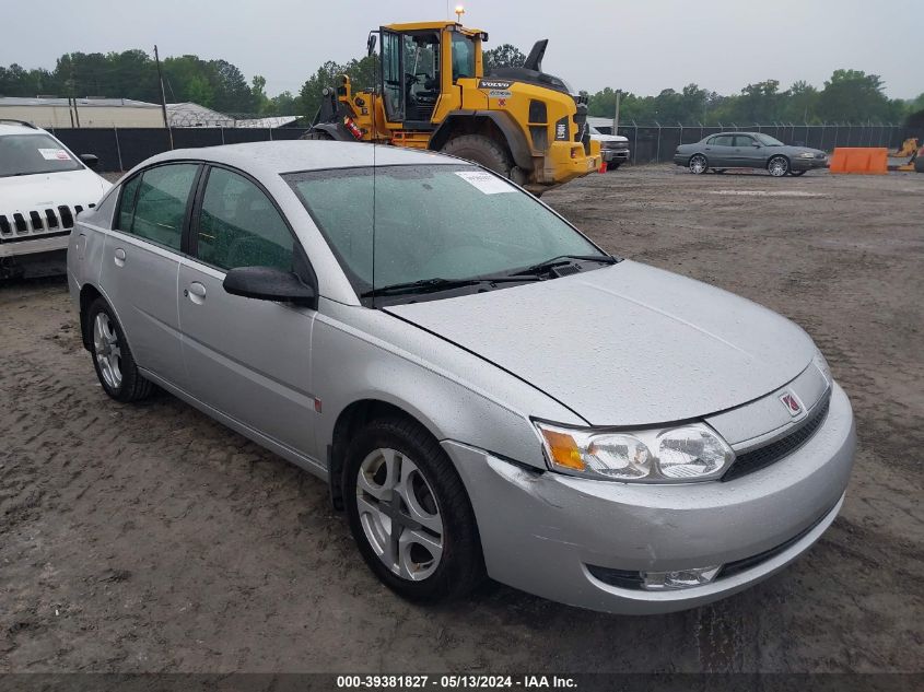 2004 Saturn Ion 3 VIN: 1G8AL52F04Z173345 Lot: 39381827