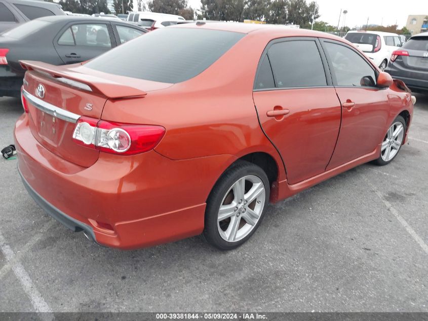 2013 Toyota Corolla S Special Edition VIN: 2T1BU4EE6DC064113 Lot: 39381844