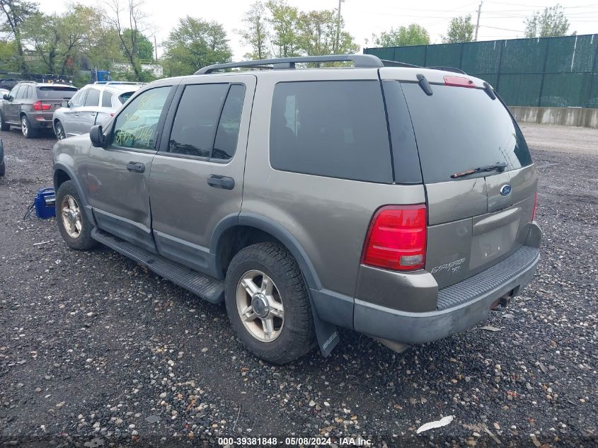 2003 Ford Explorer Nbx/Xlt VIN: 1FMZU73K23ZA52744 Lot: 39381848