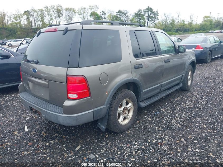 2003 Ford Explorer Nbx/Xlt VIN: 1FMZU73K23ZA52744 Lot: 39381848