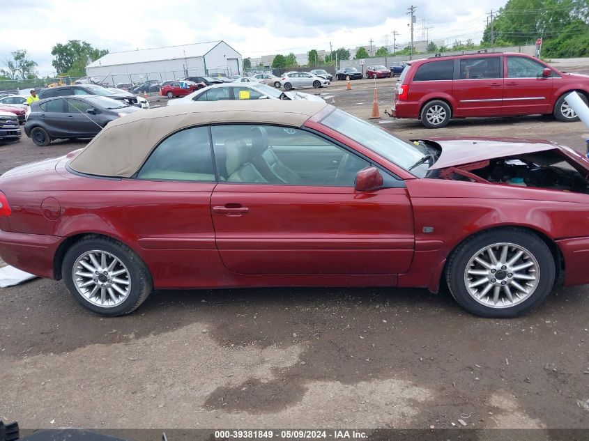 2000 Volvo C70 Lt VIN: YV1NC56D9YJ008442 Lot: 39381849