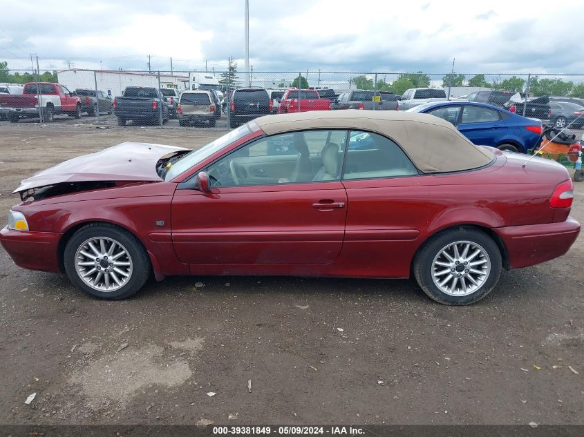 2000 Volvo C70 Lt VIN: YV1NC56D9YJ008442 Lot: 39381849