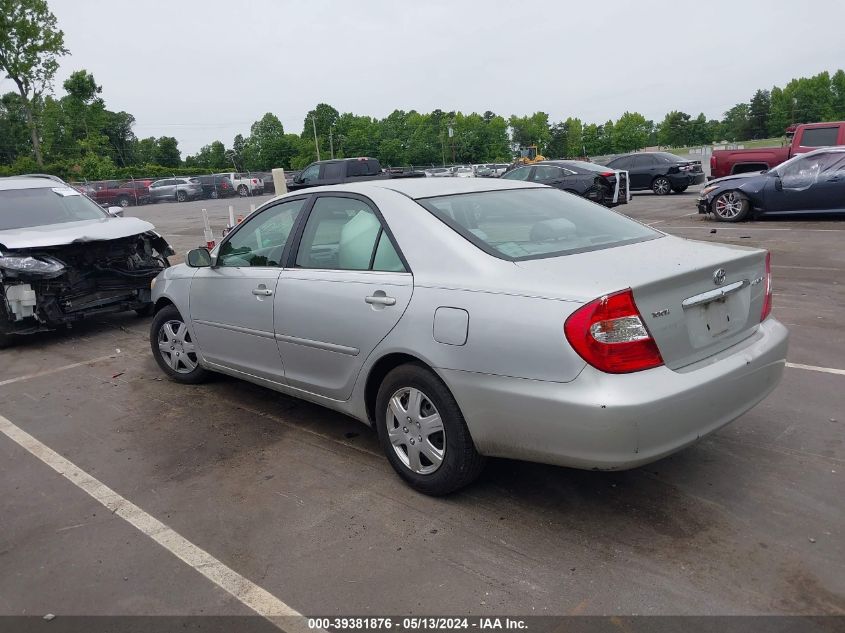 2003 Toyota Camry Le VIN: 4T1BE32K23U144717 Lot: 39381876