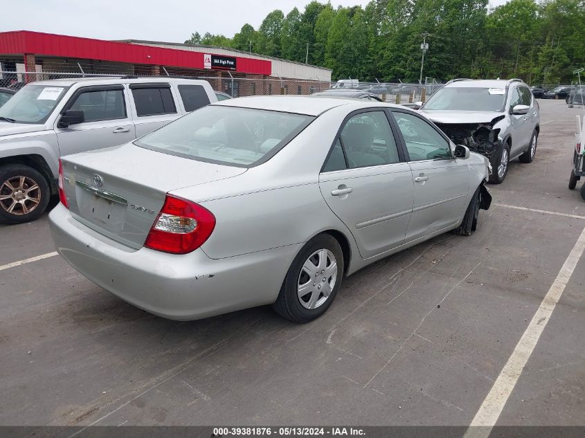 2003 Toyota Camry Le VIN: 4T1BE32K23U144717 Lot: 39381876