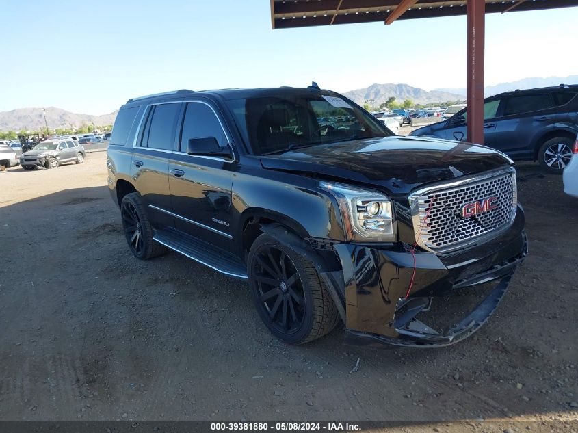 2016 GMC Yukon Denali VIN: 1GKS1CKJ8GR302613 Lot: 39381880