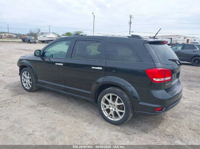 2013 Dodge Journey Crew VIN: 3C4PDCDG3DT537417 Lot: 39381883