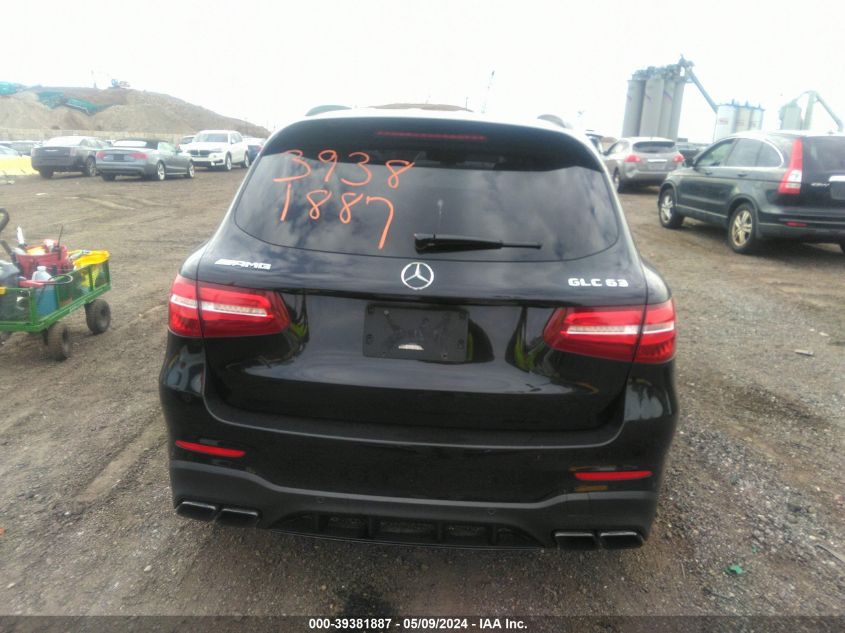 2019 Mercedes-Benz Amg Glc 63 4Matic VIN: WDC0G8JB7KF500435 Lot: 39381887