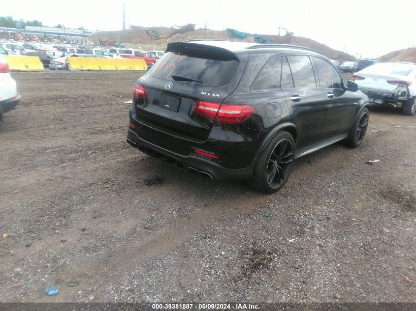 2019 Mercedes-Benz Amg Glc 63 4Matic VIN: WDC0G8JB7KF500435 Lot: 39381887