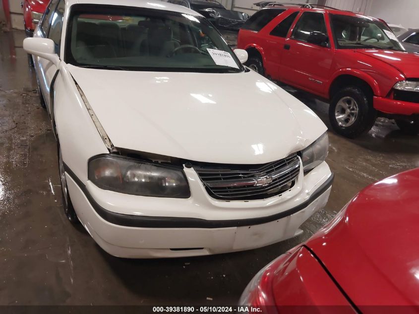 2005 Chevrolet Impala VIN: 2G1WF52E259217490 Lot: 39381890