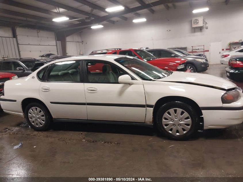 2005 Chevrolet Impala VIN: 2G1WF52E259217490 Lot: 39381890