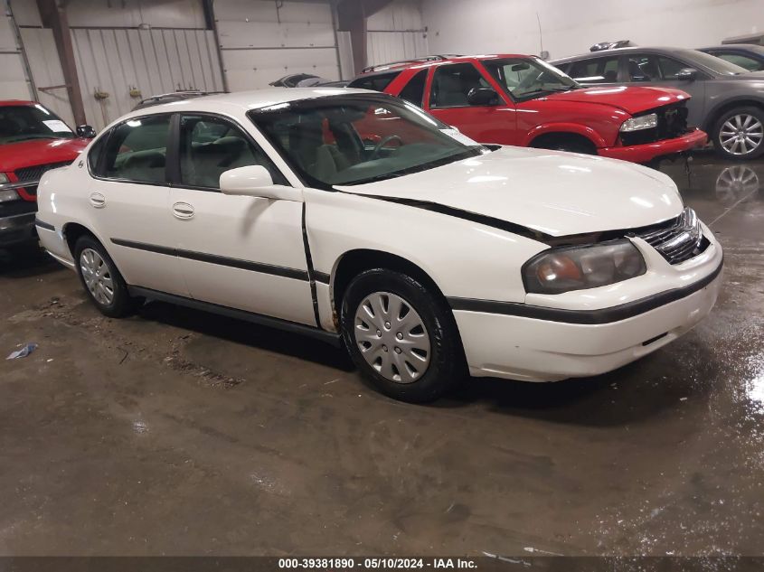 2005 Chevrolet Impala VIN: 2G1WF52E259217490 Lot: 39381890