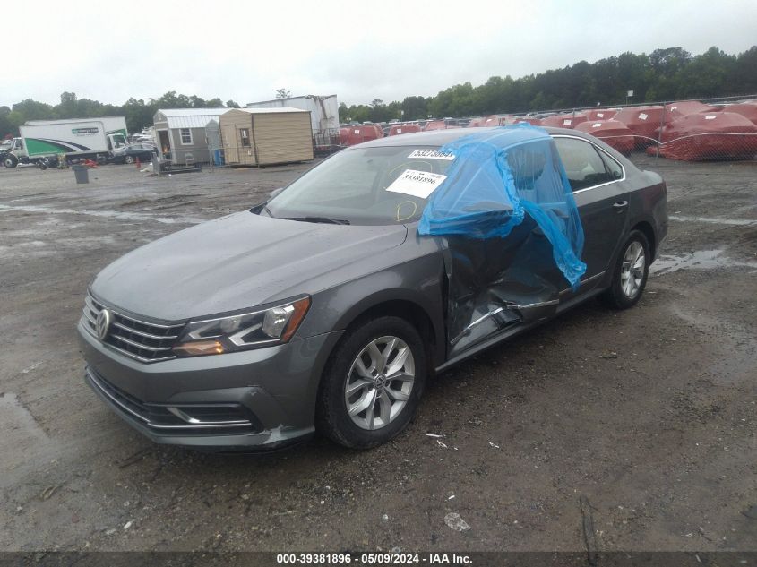 2017 Volkswagen Passat 1.8T S VIN: 1VWAT7A37HC037714 Lot: 39381896