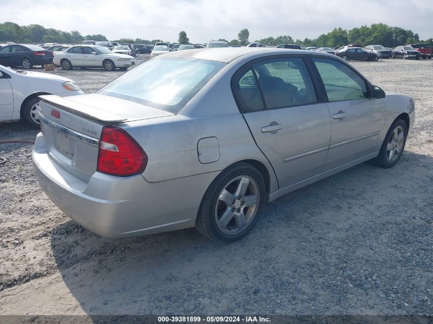 2006 Chevrolet Malibu Ltz VIN: 1G1ZU53886F270697 Lot: 39381899