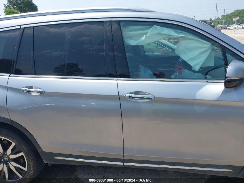 2020 Honda Pilot 2Wd Touring 7 Passenger VIN: 5FNYF5H64LB000676 Lot: 39381900