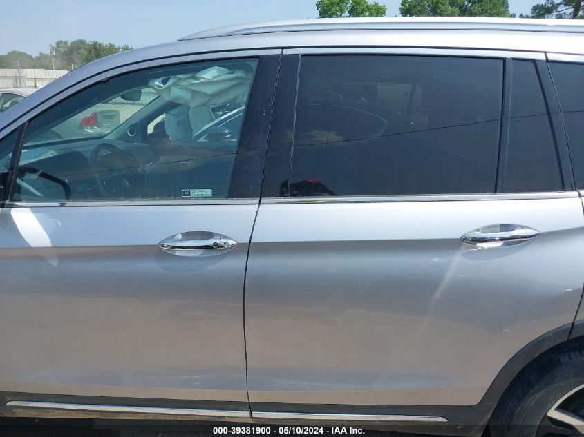 2020 Honda Pilot 2Wd Touring 7 Passenger VIN: 5FNYF5H64LB000676 Lot: 39381900