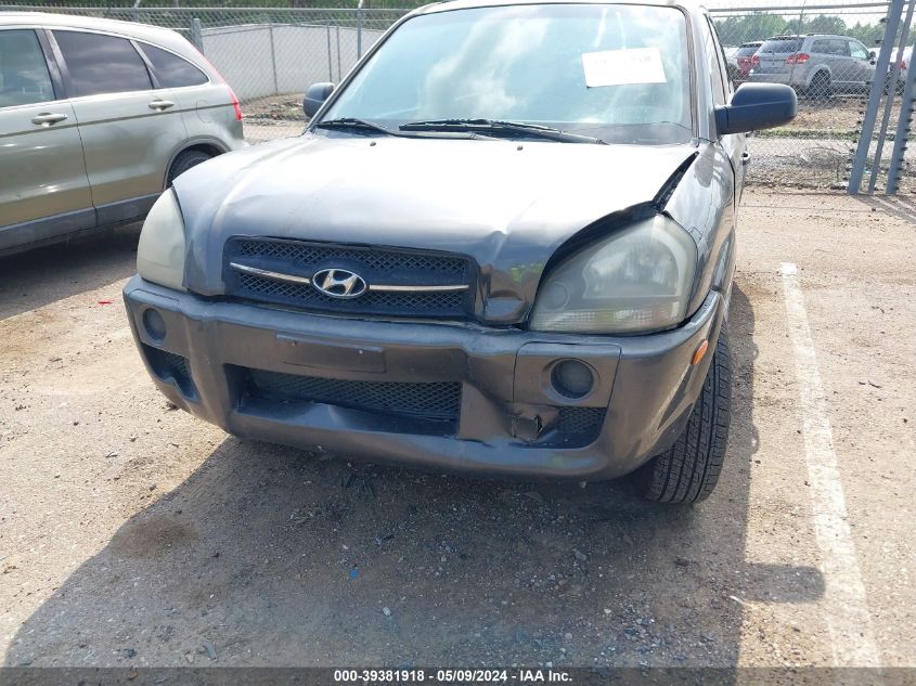 2008 Hyundai Tucson Gls VIN: KM8JM12B68U809712 Lot: 39381918