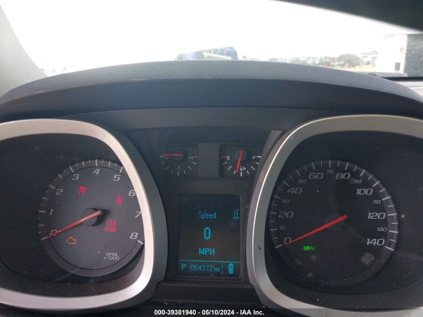 2012 Chevrolet Equinox 1Lt VIN: 2GNFLDE59C6178909 Lot: 39381940