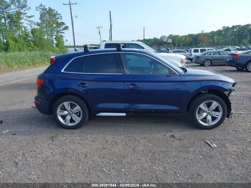 2019 Audi Q5 45 Premium VIN: WA1BNAFY7K2036623 Lot: 39381944