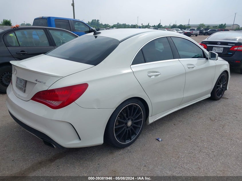 2016 Mercedes-Benz Cla 250 4Matic VIN: WDDSJ4GB6GN319829 Lot: 39381946