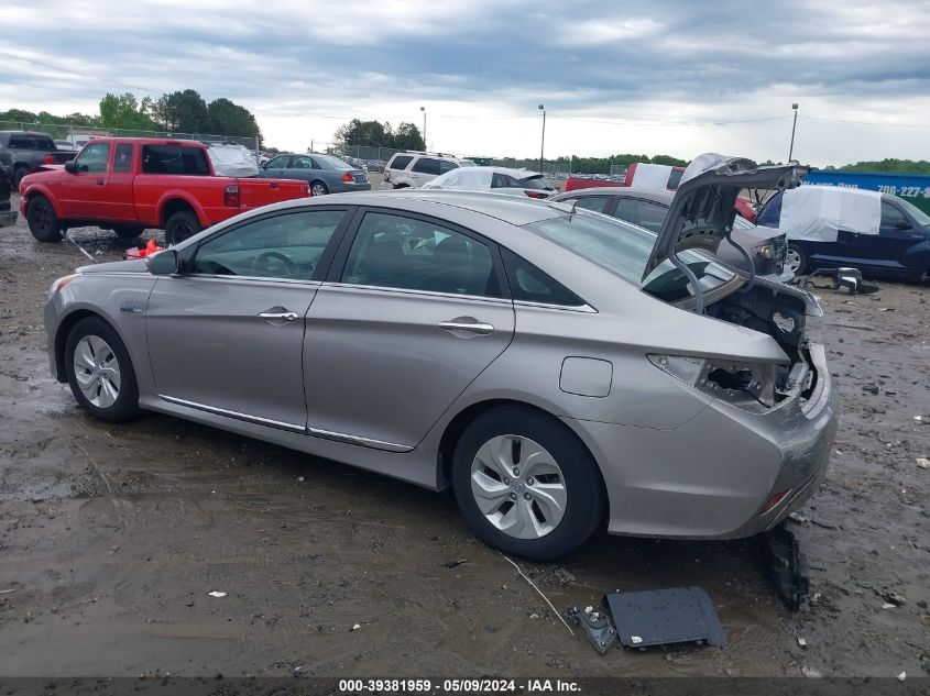 2013 Hyundai Sonata Hybrid VIN: KMHEC4A45DA093664 Lot: 39381959