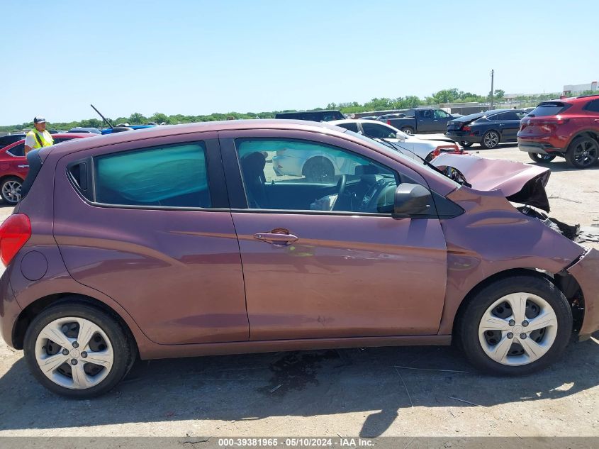 2021 Chevrolet Spark Fwd Ls Automatic VIN: KL8CB6SA9MC716313 Lot: 39381965