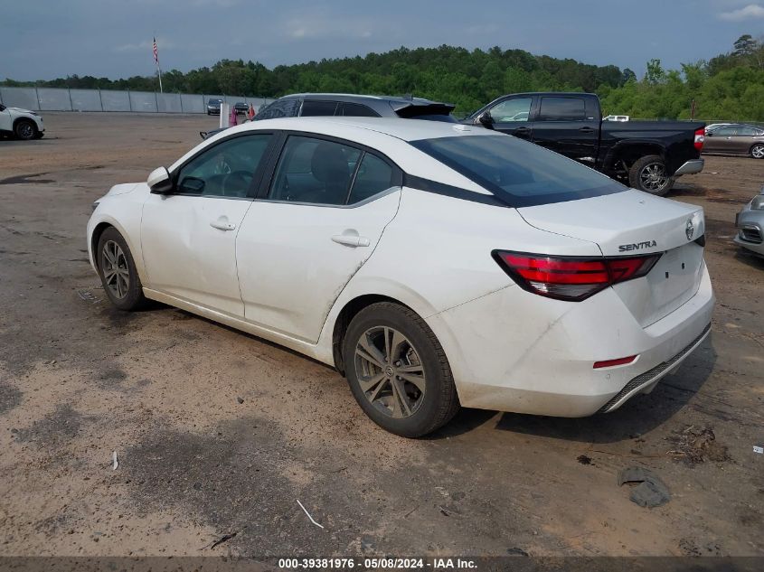 VIN 3N1AB8CV0PY242391 2023 NISSAN SENTRA SV XTRONIC CVT